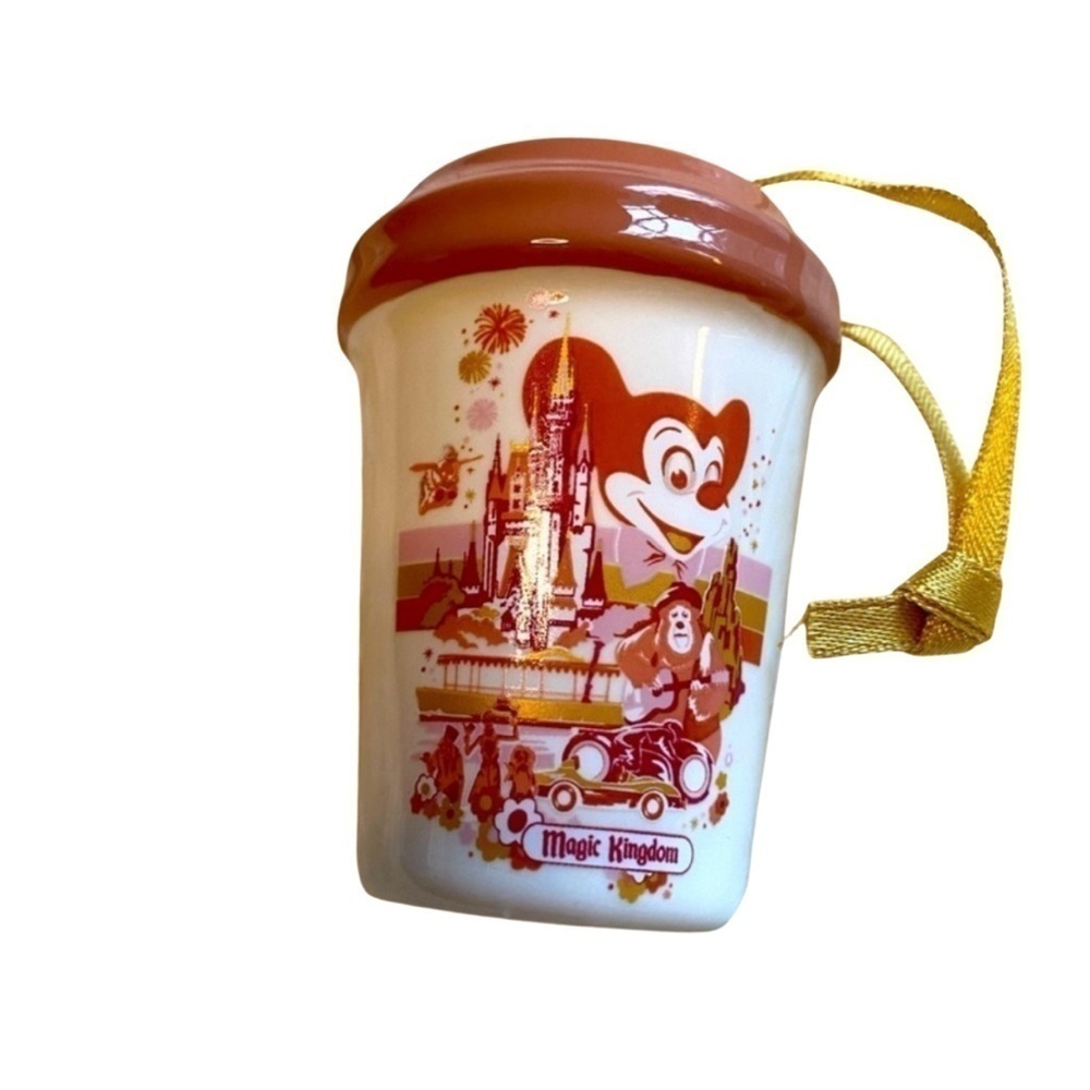 Disney Starbucks Magic Kingdom Ornament